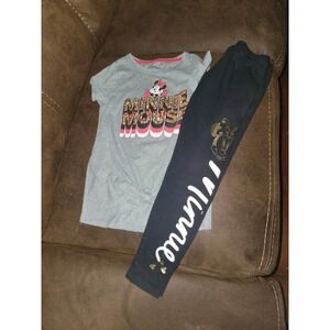 Disney jumping beans minnie mouse top and leggings size‎ 6